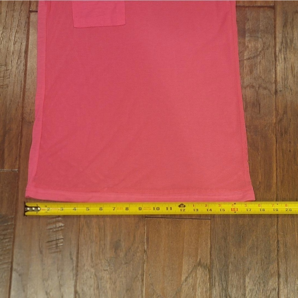 Vibrant Pink See Through T-Shirt - Picture 3 of 8